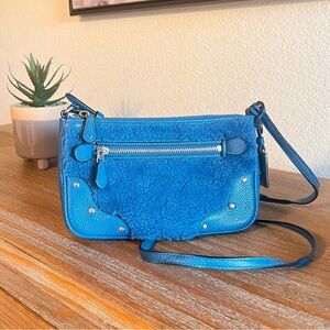 Coach crossbody bag blue